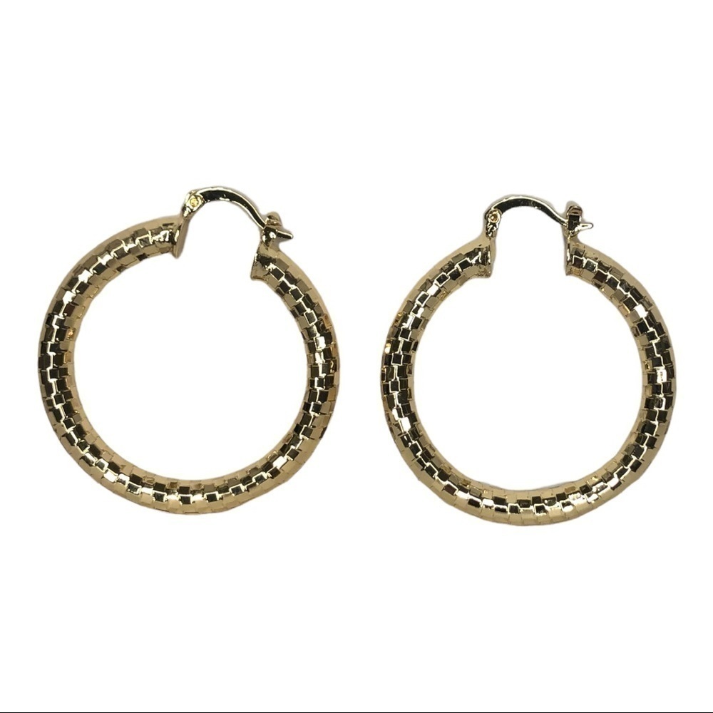 Gold Hoop Earrings